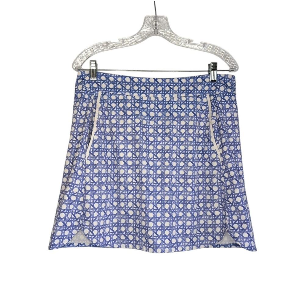 Vineyard Vines Performance Basketweave Print Tennis/Golf Skort, size 10